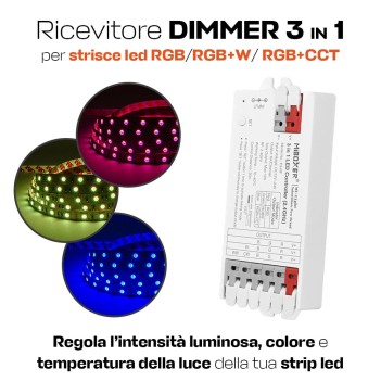 MiBoxer Mi Light E3-RF Ricevitore RF per Strip Led