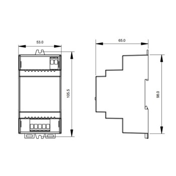 Alimentazione DALI Power Supply Bus 16V 250mA - Serie SR-2400P