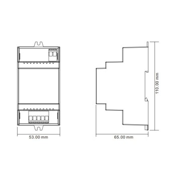 Master DALI 2 con Cavo USB e alimentatore integrato 100mA