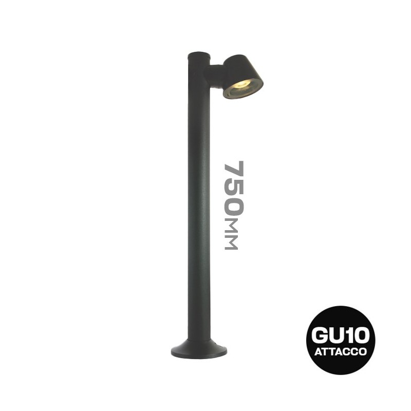 Garden Series 75cm GU10 Garden Spike 220V IP65 - Anthracite en