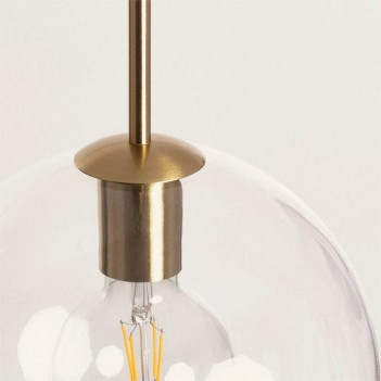 Lampada a sospensione con attacco E27 Serie Glass - Vintage