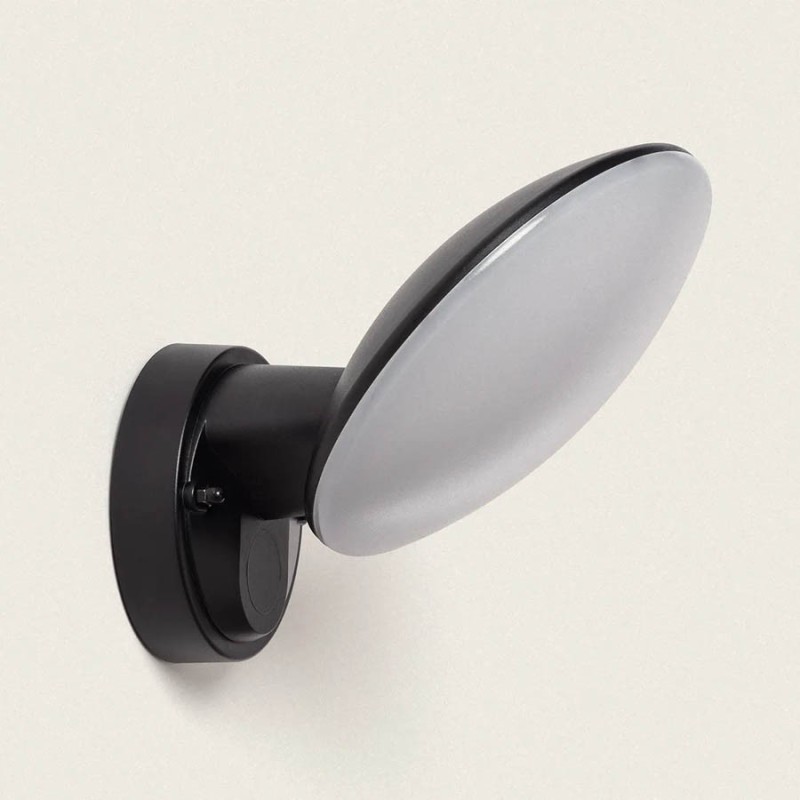 Waterproof Wall-mounted sconce 9W 220V, Garden series - Black, IP54, 3000K Waterproof Wall-mounted sconce 9W 220V, Garden series - Black, IP54, 3000K