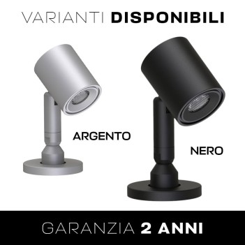 Lampada a spot a stelo 2.2W 12V 3000K 50MM Minispot