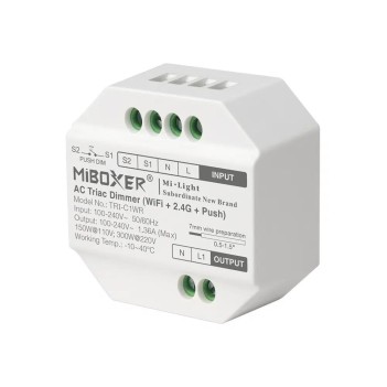 Dimmer Triac 220V smart con Wifi/RF/Dimming Push compatibile con Alexa