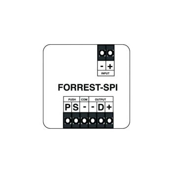 Dimmer Bluetooth per strip led digitali 5-24V 15A - Cebtralina Show FORREST-SPI