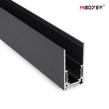 48V MiBoxer Surface or Suspension Track - Black 2 m