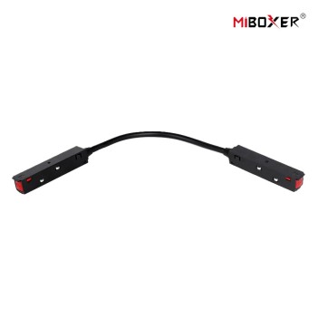 Plug Connector Extension Black for 48V track MiBoxer - Model AM-MR-L20CMB