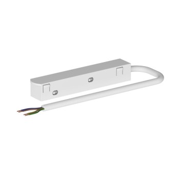 Plug alimentazione SUPREMA per Binario 48V Bianco su KingLed