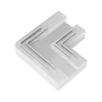 10x 90° Angled Connector to connect 2 COB RGB LED Strips with