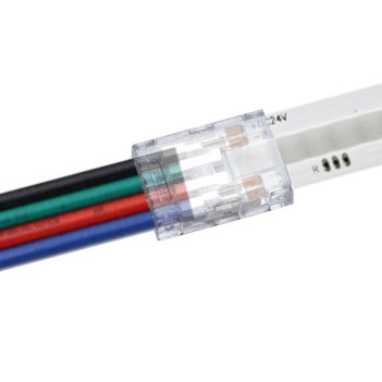 10x Invisible Connector Cable-Strip led to connect COB RGB led strips with PCB