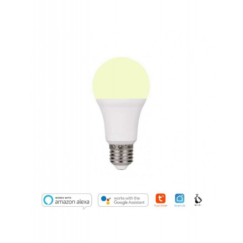 KiWi Lampadina Led Smart WiFi A60 E27 9W 800lm Dual White