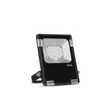 MiBoxer Mi-Light Proiettore Faro Led 10W IP65 RGB+CCT RF 2.4GHz FUTT05