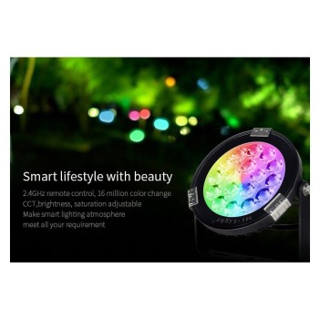 MiBoxer Mi-Light Garden Stoplight with Spike DC 220V 9W RGB + CCT RF 2.4GHz FUTC02