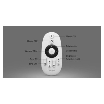 KINGLED | MiBoxer Mi Light Telecomando RF Dual White CCT FUT007