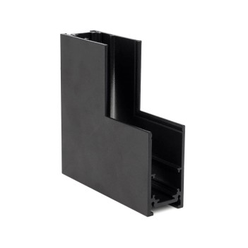 90°Bent corner connector for 48V MiBoxer Surface rail - Black