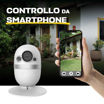 KiWi Wifi smart HD Capsule CAM with magnetic base - Compatible with Alexa, Google and Smartphone