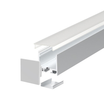 2525 Aluminium Profile for Led Strip - Anodised 2mt - Complete Kit