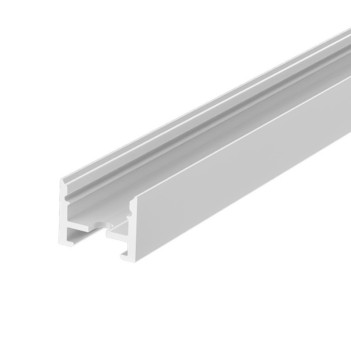 1814 Aluminium Profile for Led Strip - White 2mt - Complete Kit with Magnet