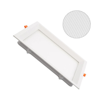 Pannello Led superslim da incasso 225x225mm 20W 2400lm Dual White CCT IP40 e UGR17