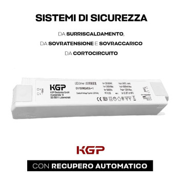 KING LED | Alimentatore KGP CV 120W 24V - Design Lineare CV120W24CG