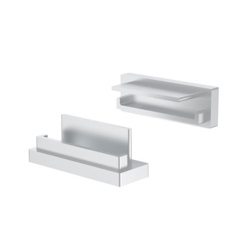 Set of 2 Closed Caps for Flat Profile 2203