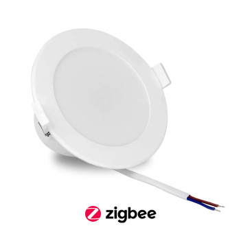Miboxer Mi-Light Recessed Downlight RGB+CCT RF + ZigBee 3.0 6W 560lm 120D 90mm Hole - FUT074ZR