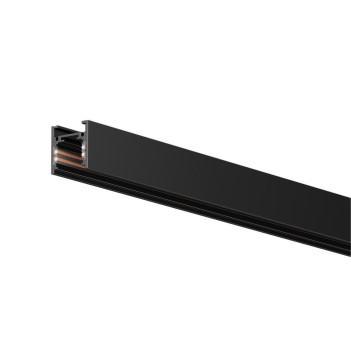 Track Light SUPREMA Mini 48V IP20 Black 2 Metres Surface and Pendant Installation