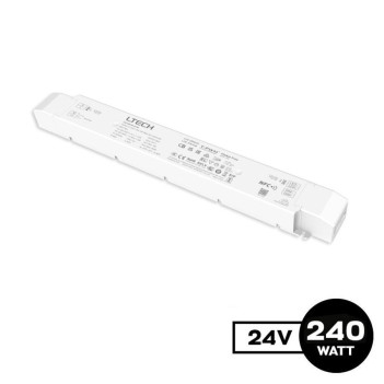 Power Supply 240W 24V Dimmable Push, 0-10V - LTech LM-240-24-G1A2