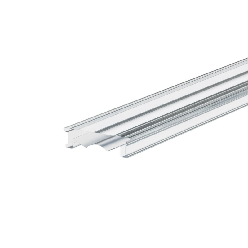 Cover Trasparente con lente da 38D da 2mt per profilo in alluminio modelli 1809/2609/007