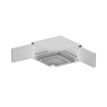 Connector for Track Light SUPREMA White 90 Degree Frontal Angle