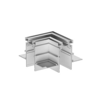 Connector for Track Light SUPREMA White 90 Degree Side Angle Recessed