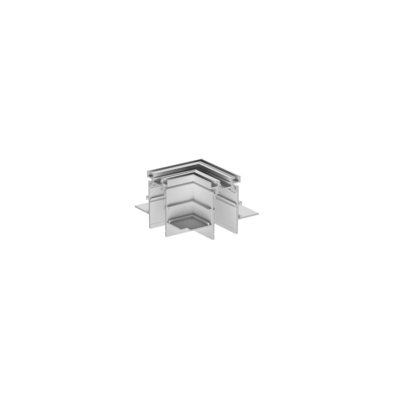 Connector for Track Light SUPREMA White 90 Degree Side Angle Recessed Connector for Track Light SUPREMA White 90 Degree Side Angle Recessed