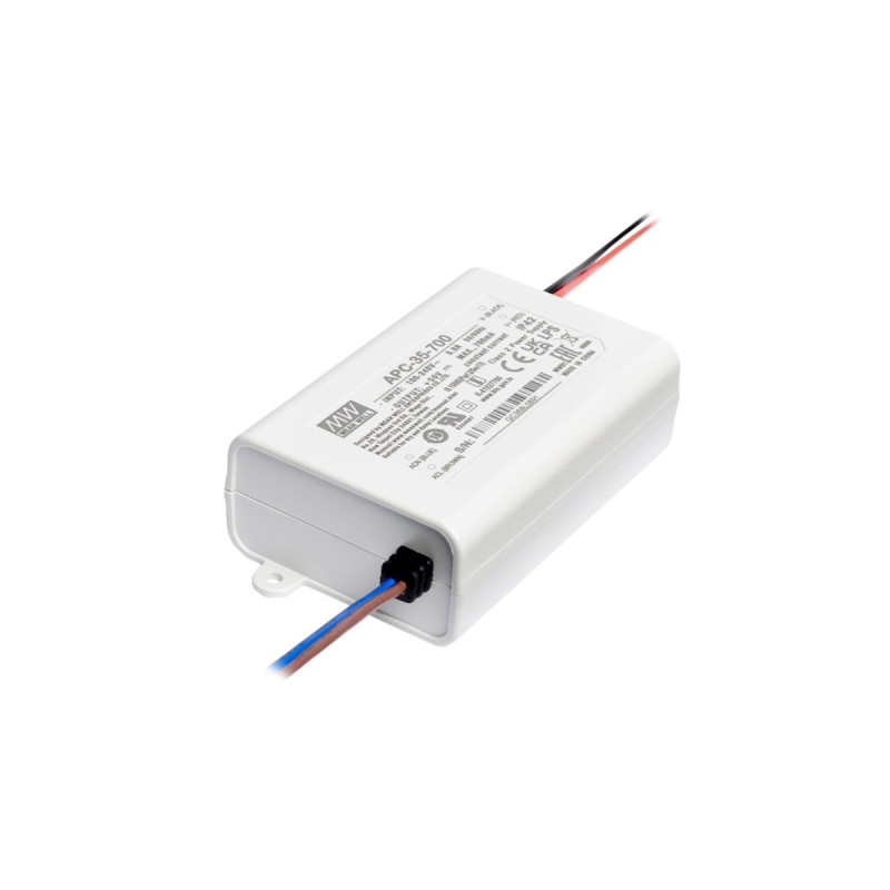 Alimentatore Led Meanwell APC-35-700 35W Corrente Costante Alimentatore Led Meanwell APC-35-700 35W Corrente Costante