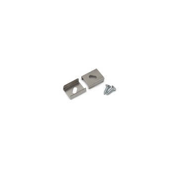 SET 2 GANCI Z PLATE PER PROFILO IN ALLUMINIO en