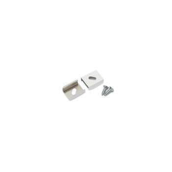 SET 2 GANCI Z PLATE PER PROFILO IN ALLUMINIO en