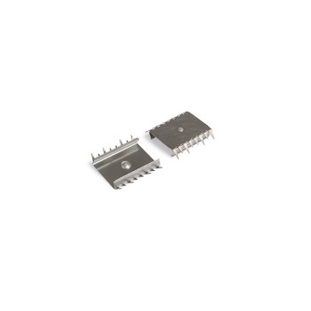 SET 2 GANCI U RACK PER PROFILO IN ALLUMINIO