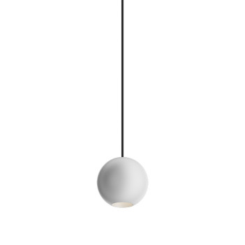 Lampada Led a Sospensione MINI-SFERA per Binario 48V SUPREMA 7W 493lm CRI90 36D IP20 48V Bianco Dimmerabile