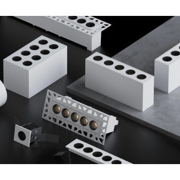 Faretto Led da Soffitto Spotlight STARLINK CUBE 8W 553lm CRI90 36D IP20 230V Bianco H65mm