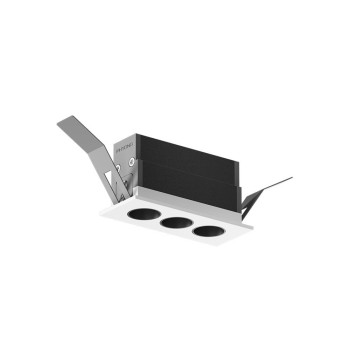 Faretto Led da Incasso STARLINK LINEAR 3x2W 465lm CRI90 36D IP20 230V Bianco Foro 78x26mm