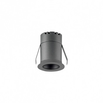 Faretto Led da Incasso MINI STAR 3W 240lm CRI90 15D IP20 230V Nero Foro 40mm