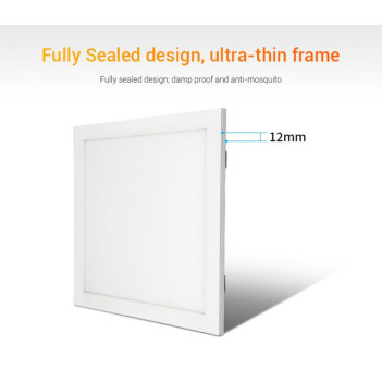 Pannello Led 30x30 MiBoxer FUTL03 20W 1400lm RGB+CCT 160D IP20 230V Bianco RF2,4GHz UGR19