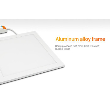 Led Panel 30x30 MiBoxer FUTL03 20W 1400lm RGB+CCT 160D IP20 230V White RF2.4GHz UGR19
