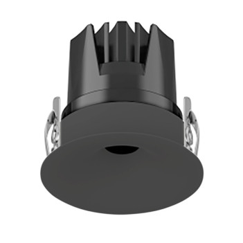 Faretto Led da Incasso NEMO CONE 7W 406lm CRI92 24D IP20 230V Nero Foro 55mm