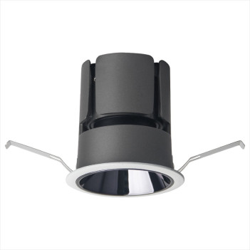 Recessed Spotlight Led MiBoxer FUT076 9W 700lm CCT CRI90 24D IP20 230V White/Black RF2,4GHz Hole 60mm