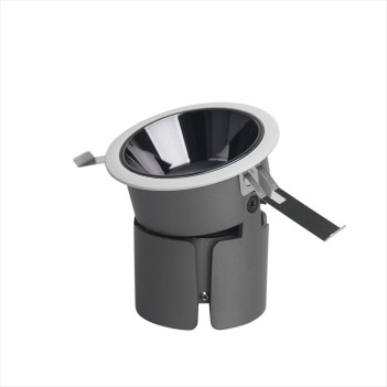 Faretto Led da Incasso MiBoxer FUT076ZR 9W 700lm CCT CRI90 24D IP20 230V Bianco/Nero RF2,4GHz e ZigBee3.0 Foro 60mm