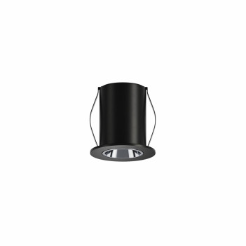 Puntoluce Led ATOM 2W 90lm CRI90 24D IP20 230V Nero Foro 19mm