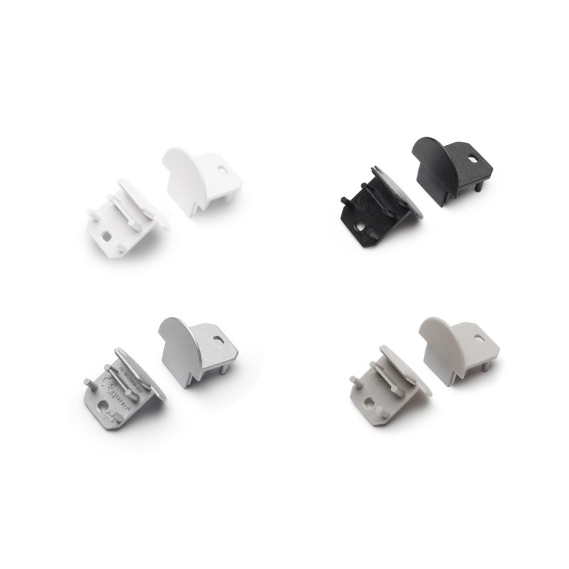 Set 2 Tappi per Profilo DEEP10 Set 2 Tappi per Profilo DEEP10