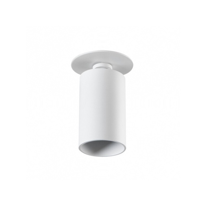 Faretto Led da Soffitto Spotlight CHIRO con Portalampada GU10 IP20 230V Bianco H90mm Incasso Foro 77mm Faretto Led da Soffitto Spotlight CHIRO con Portalampada GU10 IP20 230V Bianco H90mm Incasso Foro 77mm