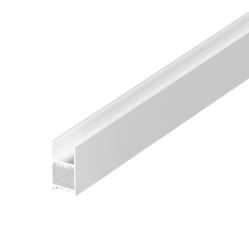 Profilo in Alluminio 3567 per Striscia Led - Bianco 3mt - Kit Completo Profilo in Alluminio 3567 per Striscia Led - Bianco 3mt - Kit Completo