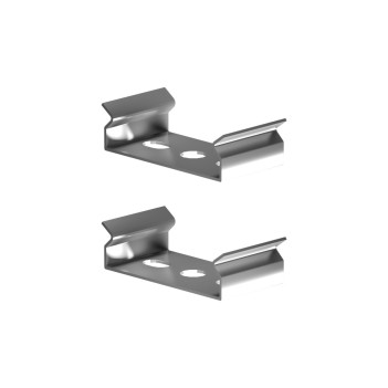 Set 2 Ganci per Profilo Piatto 3567